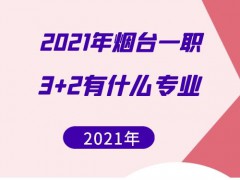 2021年煙臺一職3+2有什么專業(yè)