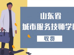 2021年山東省城市服務(wù)技師學(xué)院收費(fèi)
