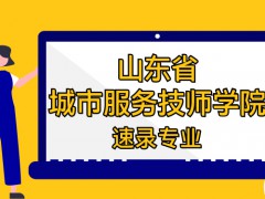 山東省城市服務技師學院速錄專業(yè)