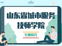 山東省城市服務技師學院專業(yè)簡介
