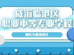 威海臨港區(qū)職業(yè)中等專業(yè)學(xué)校哪些專業(yè)還招生