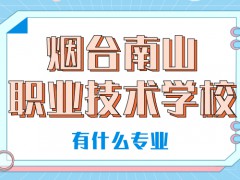 煙臺市南山職業(yè)技術(shù)學(xué)校有什么專業(yè)
