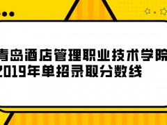 青島酒店管理職業(yè)技術(shù)學(xué)院2019年單招錄取分?jǐn)?shù)線-山東單招網(wǎng)
