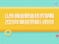山東商業(yè)職業(yè)技術(shù)學(xué)院2019年單招錄取分?jǐn)?shù)線-山東單招網(wǎng)
