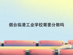 煙臺臨港工業(yè)學(xué)校需要分?jǐn)?shù)嗎