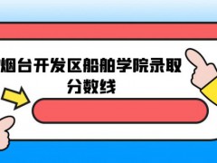 煙臺開發(fā)區(qū)船舶學(xué)院錄取分?jǐn)?shù)線是多少